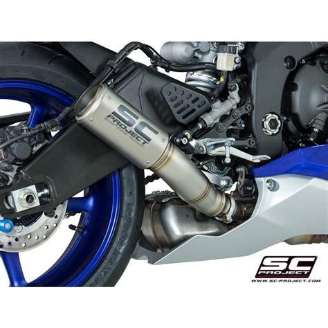 Silencieux Titane Haut Yamaha Yzf R6 Sc Project Y21 H36t