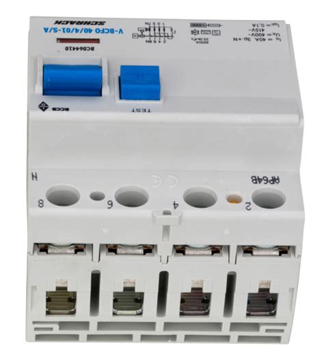 Elektro Austria FI Schalter 40A 4 Polig 100mA Vsf Bauart S Typ A