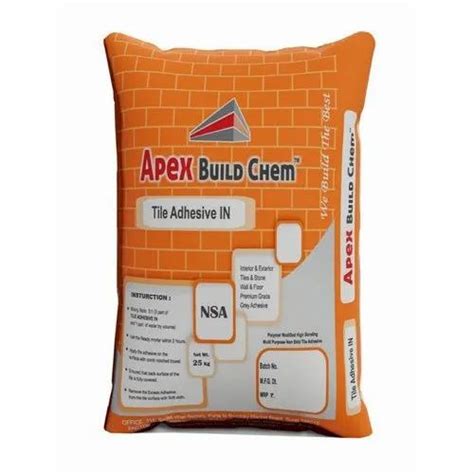 Tiles Adhesive IN Bag 25 Kg At Best Price In Surat ID 22468558673