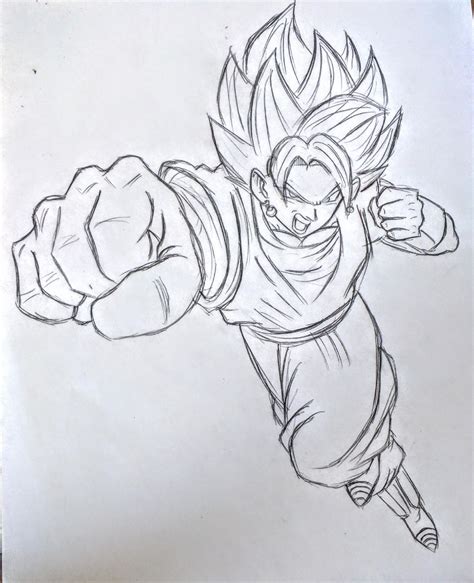 Vegito Blue Sketch Fandom