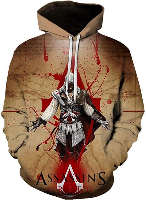 Assassin s Creed Anime Sweat À Capuche Sweat À Capuche Sweat Shirt pour