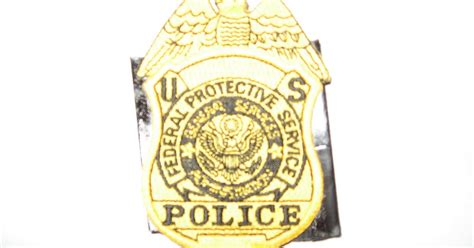 Mason's Police Patch Archive: Federal Protective Service Badge - Now Part of DHS RHS # 3998