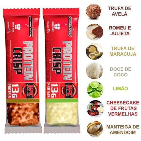 Barra Proteica Crisp Bar Integralmedica G Compre Aqui Farmabem