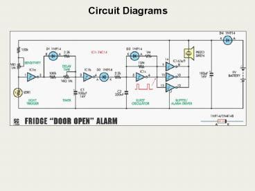 PPT – Circuit Diagrams PowerPoint presentation | free to view - id ...