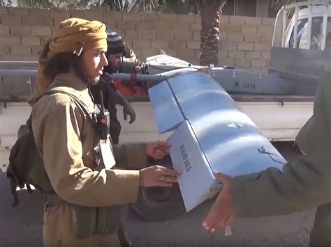 Isis Releases Video Of Downed Drone Near Fallujah In Iraq The Independent