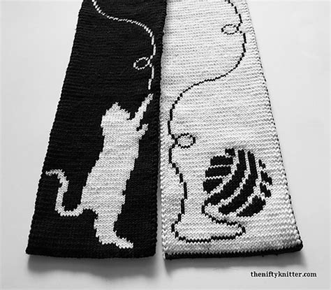 Ravelry Cattitude Scarf Pattern By Lisa Hannan Fox