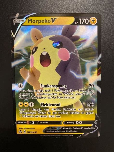 Pokemonkarte Morpeko V Kaufen Auf Ricardo