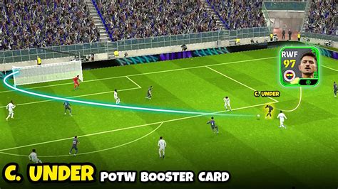 C Under Potw Booster Card Review In Efootball 2024 Mobile Is He Better Than Salah Youtube