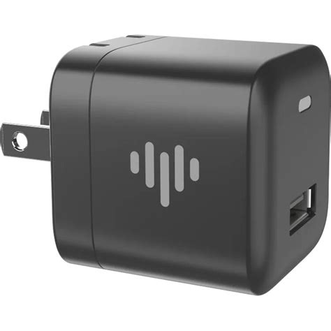 ILuv 12W Travel USB A Wall Charger Black MYP10ULBK B H Photo