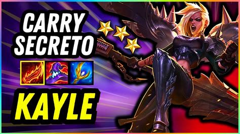 TESTEI A KAYLE CARRY E OLHA NO QUE DEU TFT SET 10 YouTube