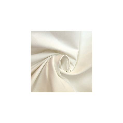 Satin Coton Blanc Cass Au M Tre