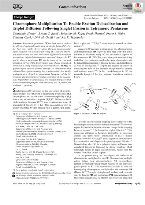 PDF Chromophore Multiplication To Enable Exciton Delocalization And