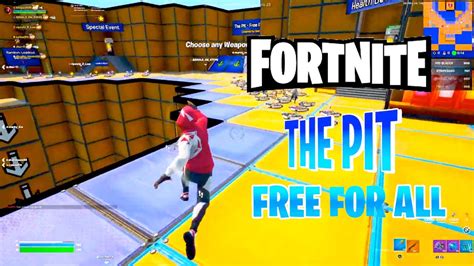 FORTNITE The Pit Free For All Gameplay PS5 YouTube