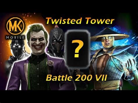 THE JOKER S REVENGE MK Mobile Twisted Tower Battle 200 7th Run