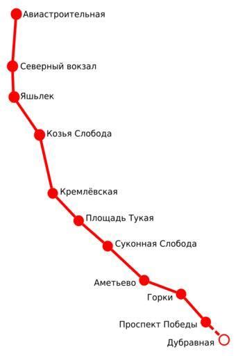 Free Images - kazan metro map svg