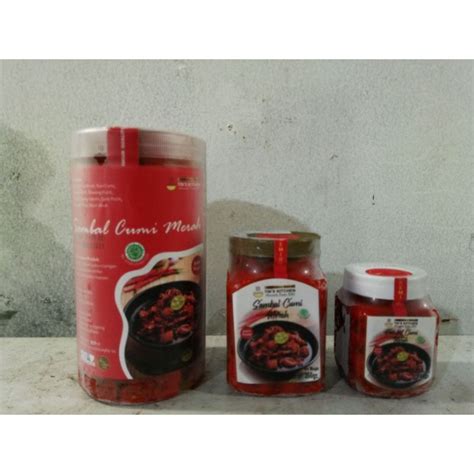 Jual Sambal Cumi Asam Pedas Sambal Cumi Botol Sambal Cumi Pedas