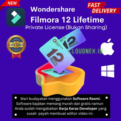 Jual Wondershare Filmora Lifetime License Windows Kota Denpasar