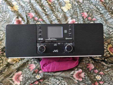 Jvc Rd D Bluetooth All In One Hi Fi System Black Ebay