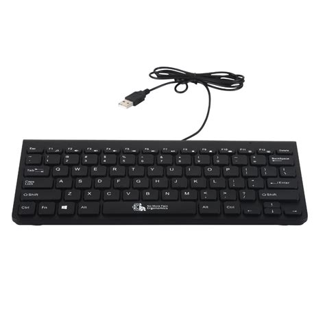 Compact Ergonomic Keyboard - No More Pain Ergonomics