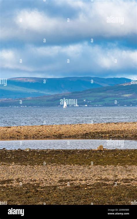 From The Town Of Largs Set On The Firth Of Clyde Looking Over To