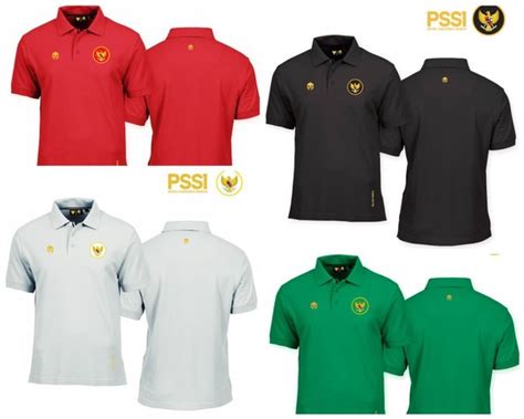 Jual Kaos Polo Tshirt Baju Kerah Distro Timnas Indonesia Aff Polos