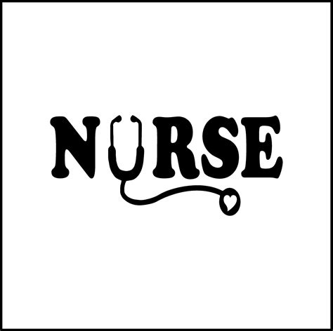 Nurses And Stethoscope Vinyl Decal Sticker For Laptop Car Truck Rv