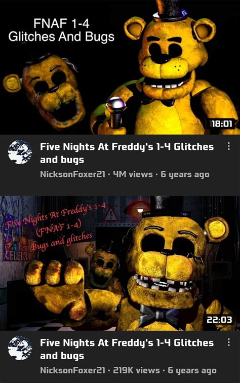 Fnaf security breach by itself has more glitches than 1-4 : r/fivenightsatfreddys