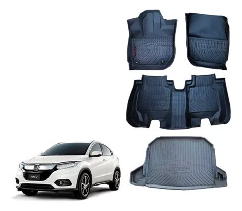 Kit Tapetes Honda Hrv Uso Rudo Filas Y Cajuela