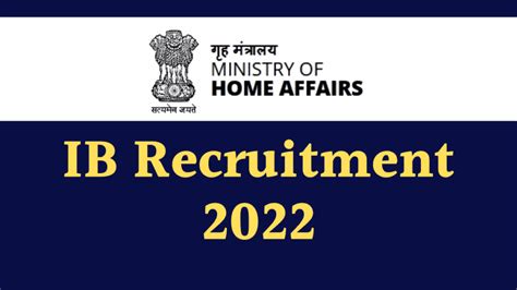 IB Recruitment 2022 Golden Chance To Become An Officer In Intelligence