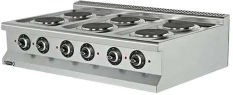 Stainless Steel Commercial Electric Stove - MAESTRO