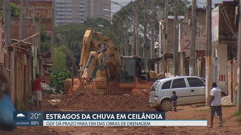 Gdf Anuncia Prazos Para Obras De Drenagem No Sol Nascente Df2 G1