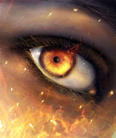 Burning By Lorency On Deviantart Creepy Eyes Aesthetic Eyes