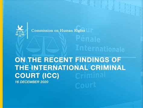 Statement Of The Commission On Human Rights On The Recent Findings Of