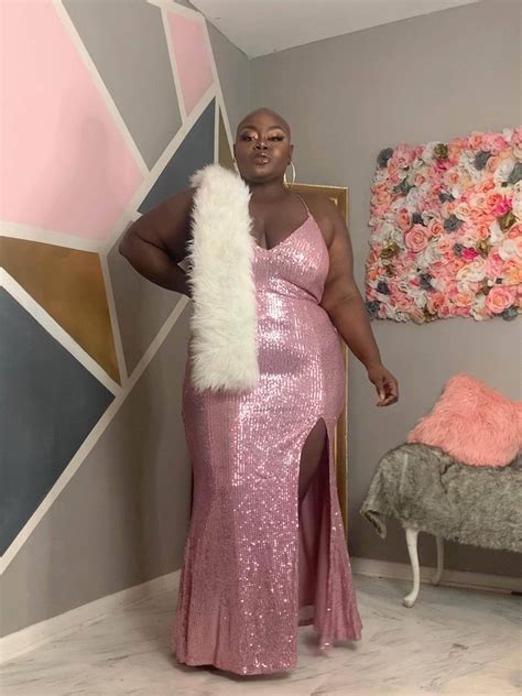 Royal Pink Dress Style Your Curves