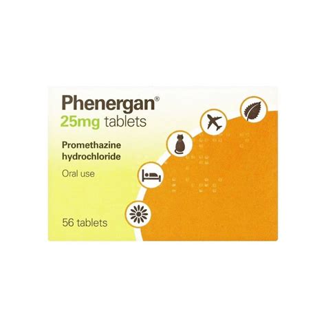 Phenergan Tablets 10mg - 25mg | Pharma Aesthetics