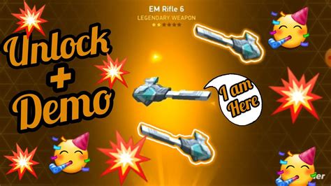 EM Rifle 6 Unlock In Mech Arena YouTube