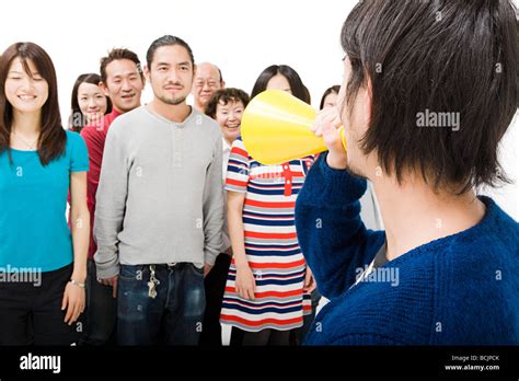 Crowd interaction hi-res stock photography and images - Alamy