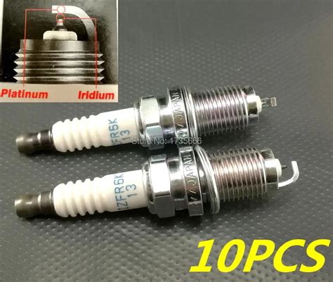 Set Of Pcs Laser Iridium Spark Plug Izfr K Fit For Honda