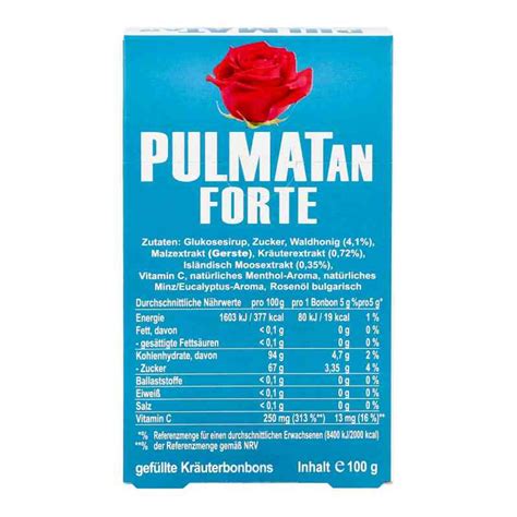 Pulmatan Forte gefüllte Kräuterbonbons 100 g