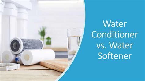 Water Conditioner Vs Softener What S The Difference