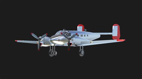 SimplePlanes AI Beech 18T Turbo