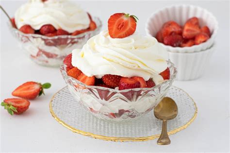 Receta De Fresas Con Nata