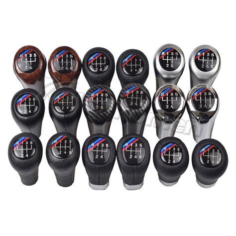 Matte 56Speed MT Gear Shift Knob For BMW E46 E53 E60 E61 E63 E65 E81