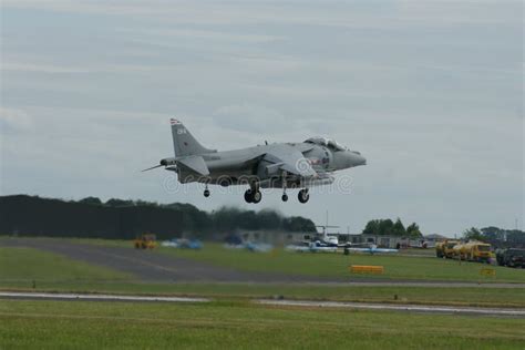 Harrier Jump Jet, RAF Military Fighter Jet Editorial Photography ...