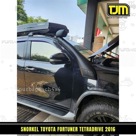 Jual Tjm Snorkel Polyethylene Black Kit Toyota Fortuner Shopee Indonesia