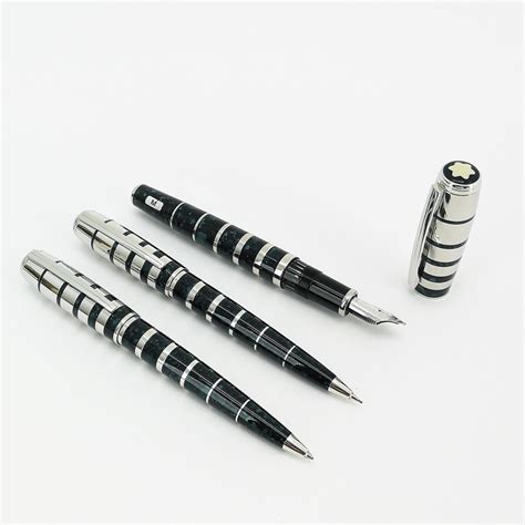 Set de pluma estilográfica bolígrafo y portaminas MONTBLANC Edición