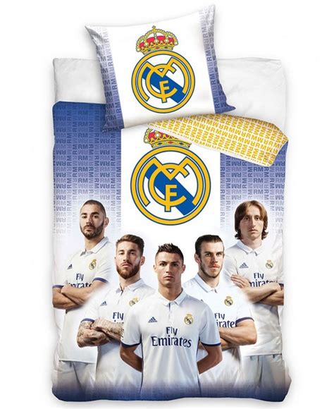 This Cool Real Madrid Cf All Stars Single Cotton Duvet Cover Set