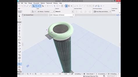 Tutorial Archicad Membuat Kolom Classic Secara Manual Youtube