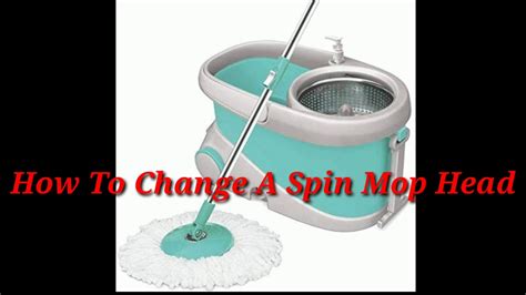 How To Change Spin Mop Head Youtube