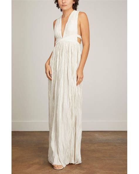 Ulla Johnson Mona Gown In White Lyst